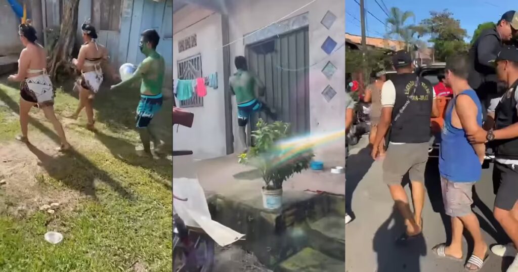 Policía peruana disfrazada de danzantes captura a narcos